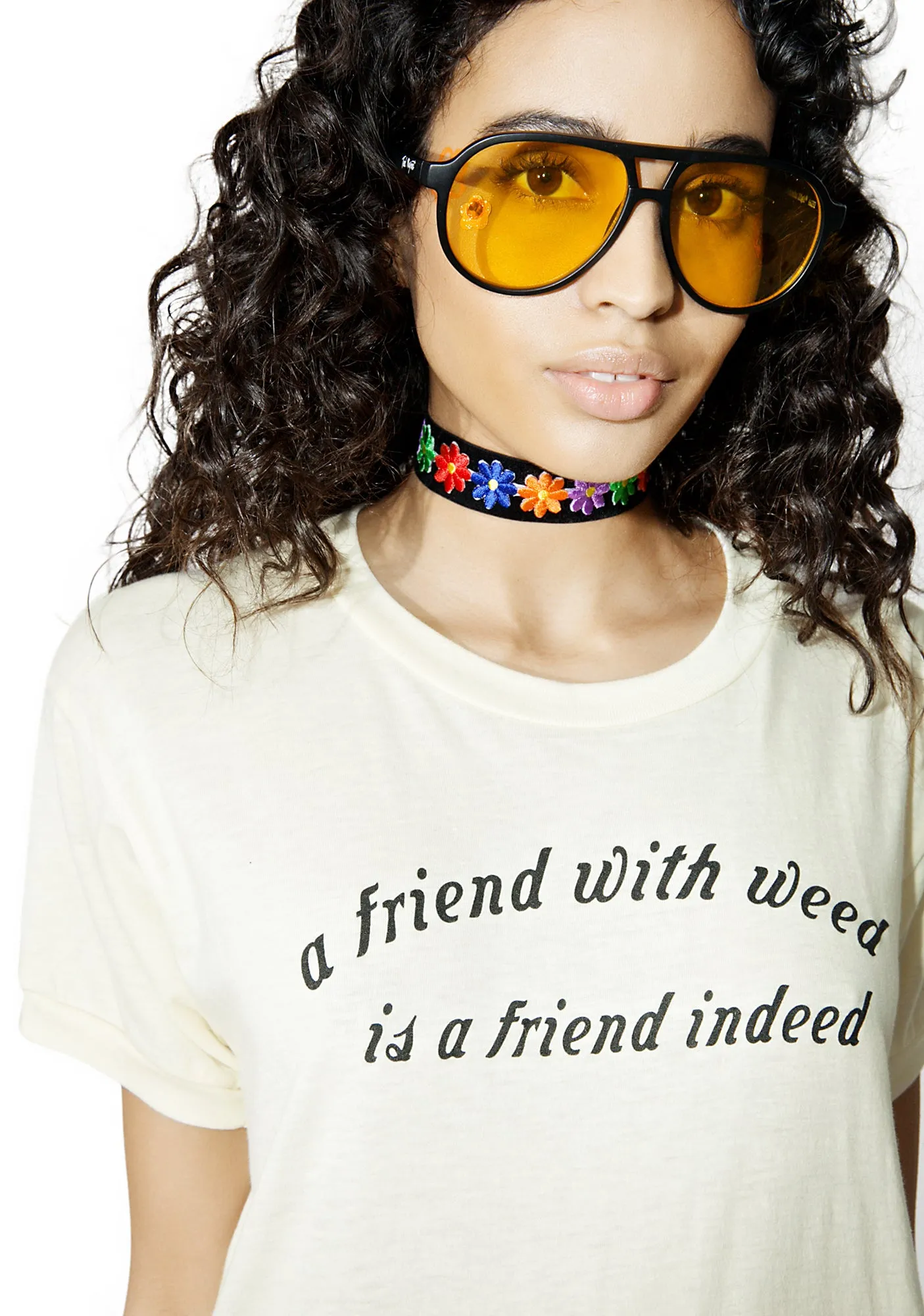 A Friend With Weed Tee