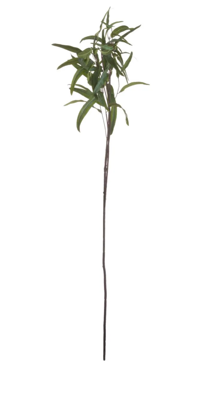 Artificial Long Leaf Eucalyptus Spray