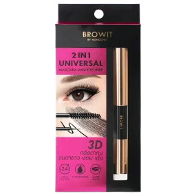 Browit Liner & Masacara Waterproof Jet Black (MC)