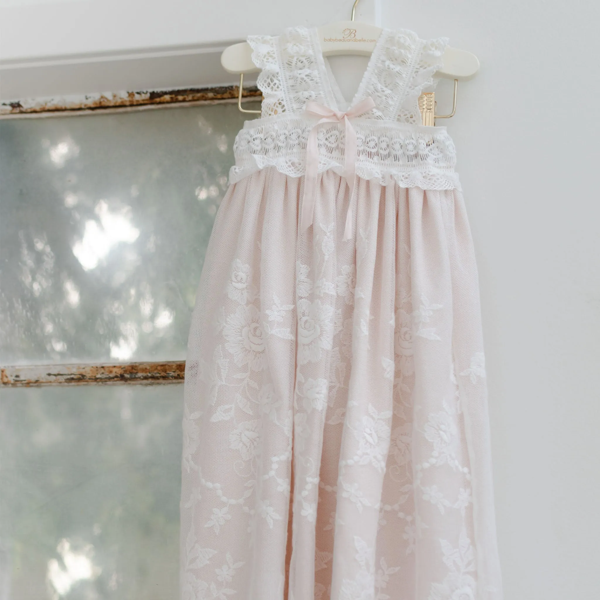 Charlotte Christening Gown & Bonnet