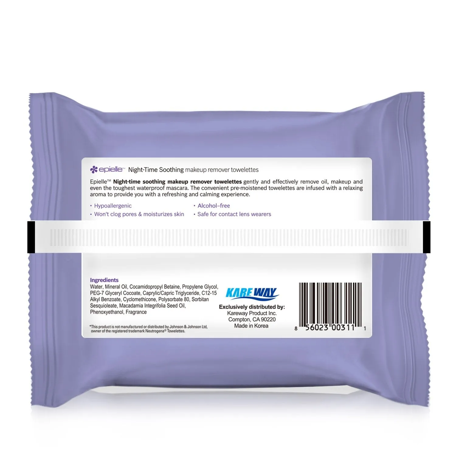 Night-Time Soothing Makeup Remover Cleansing Tissues | 30ct