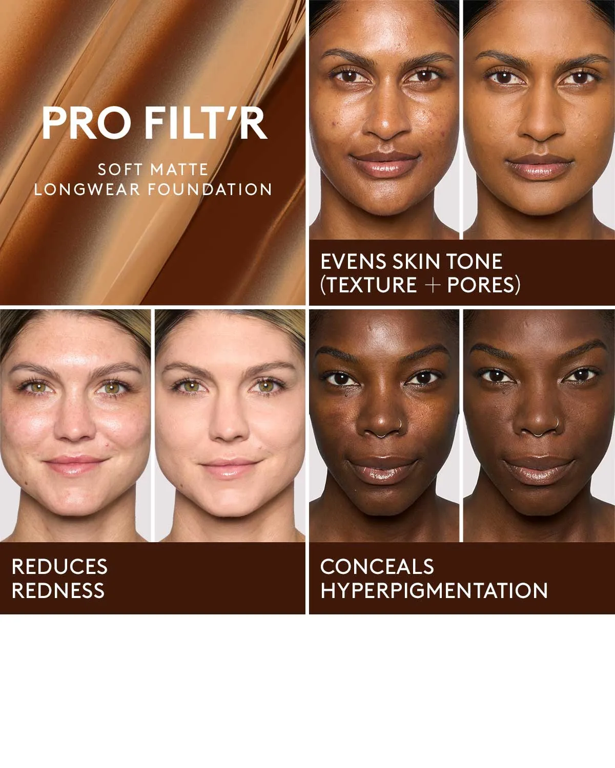 Pro Filt'r Soft Matte Longwear Foundation — #110