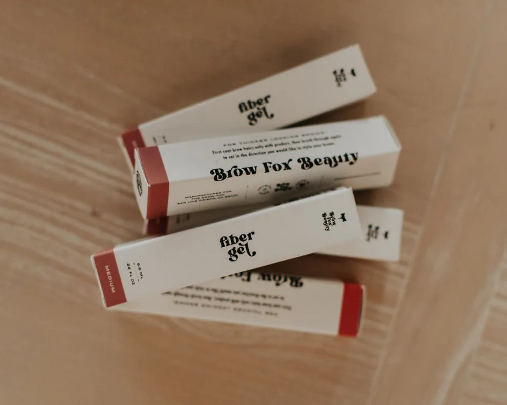 Set of Fiber Gels for your Back Bar